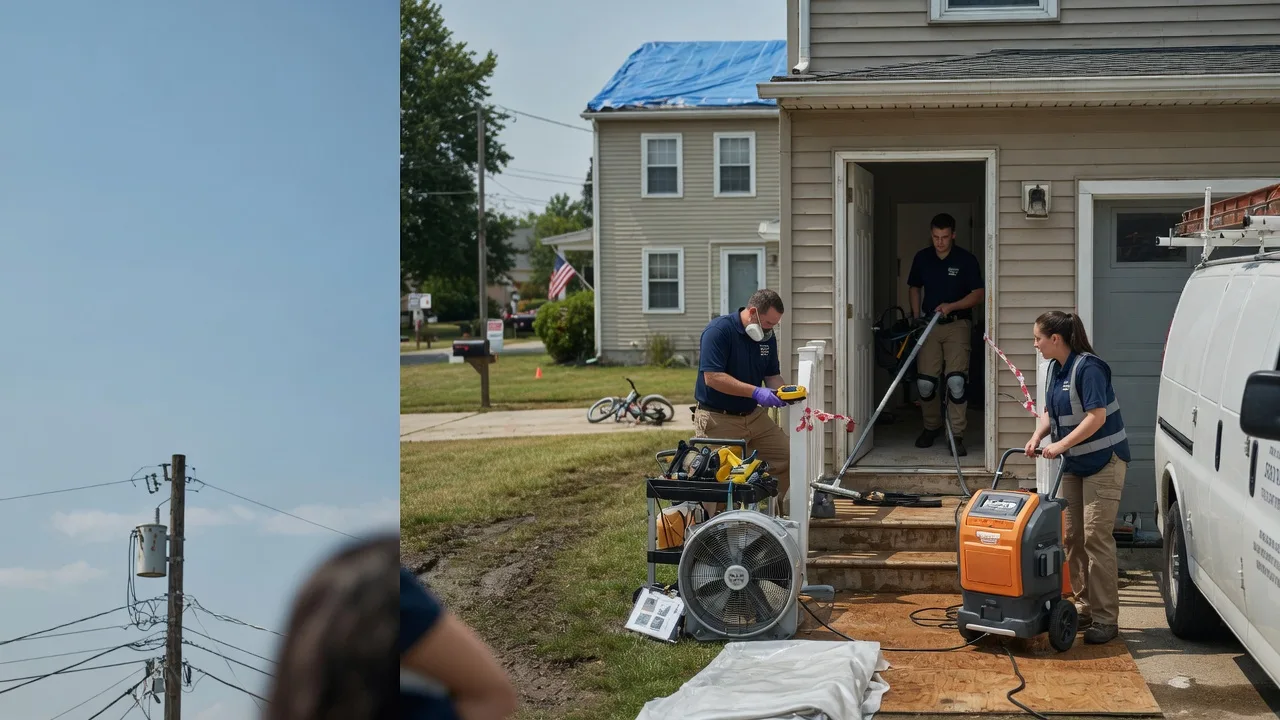 Water Damage Repair in Hillman, MI near me